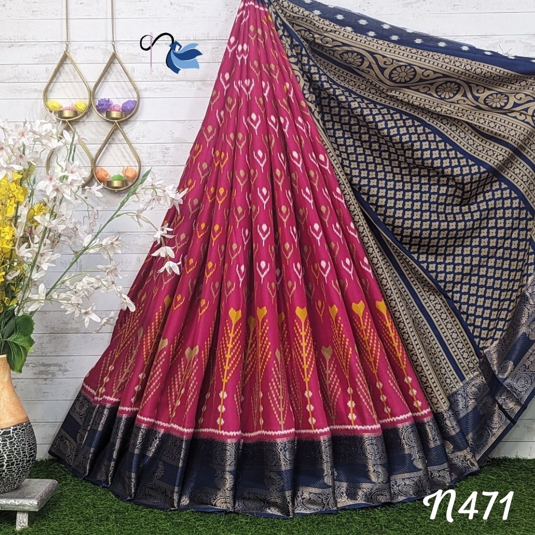Radiate Regal Elegance: The Iconic Dola Silk Saree